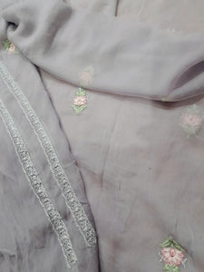 Mariab Duppta Embroidered Chiffon