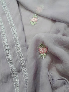 Mariab Duppta Embroidered Chiffon