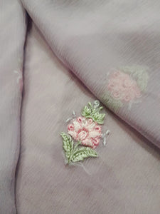 Mariab Duppta Embroidered Chiffon