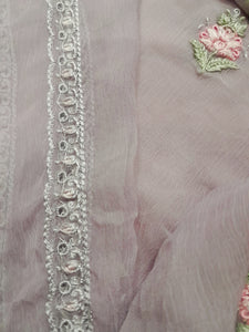 Mariab Duppta Embroidered Chiffon
