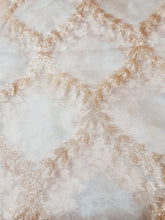 Load image into Gallery viewer, Branded Fabric Jacquard Organza / lurex
