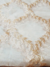 Load image into Gallery viewer, Branded Fabric Jacquard Organza / lurex
