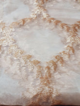 Load image into Gallery viewer, Branded Fabric Jacquard Organza / lurex
