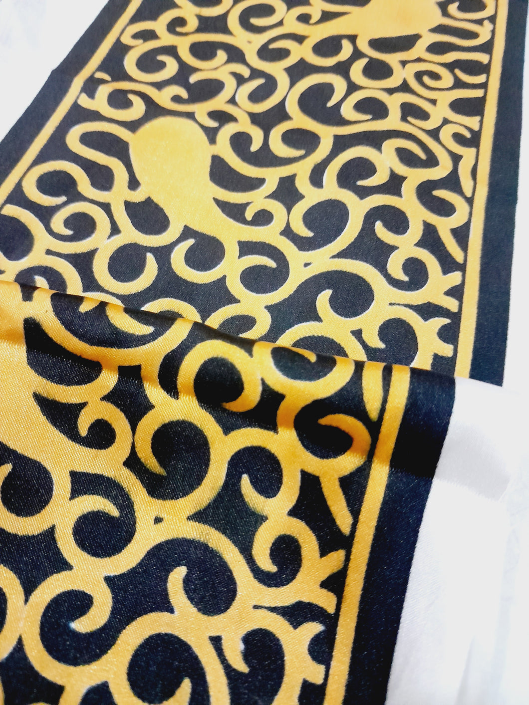 Lakhany Patch Printed Silk