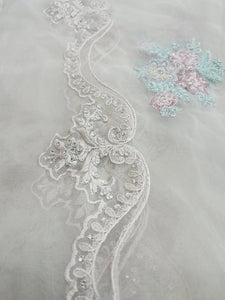 Mariab Duppta Embroidered Organza