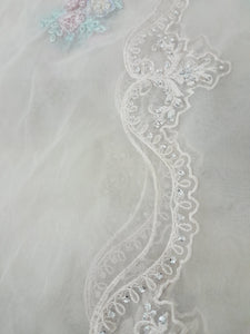 Mariab Duppta Embroidered Organza