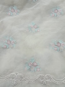 Mariab Duppta Embroidered Organza