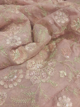 Load image into Gallery viewer, Mariab Fabric Luxe Embroidered Chiffon
