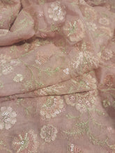 Load image into Gallery viewer, Mariab Fabric Luxe Embroidered Chiffon
