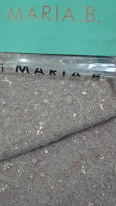 Mariab Fabric Luxe Zari Net