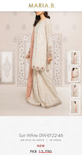 Load image into Gallery viewer, Mariab Duppta Embroidered Net
