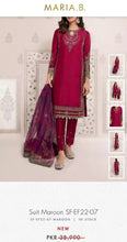 Load image into Gallery viewer, Mariab Neckline Hyderabadi
