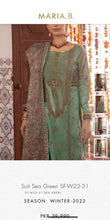 Load image into Gallery viewer, Mariab Patch velvet Semi Stitched
