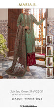 Load image into Gallery viewer, Mariab Patch velvet Semi Stitched
