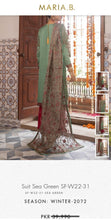 Load image into Gallery viewer, Mariab Patch velvet Semi Stitched
