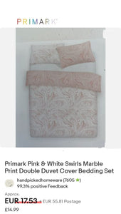 Primark Quilt Cover