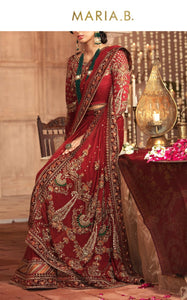 Mariab Panels & Sleeve Set Hand work