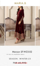 Load image into Gallery viewer, Mariab Fabric Plain Velvet
