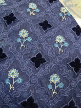 Load image into Gallery viewer, Mariab Front Luxe velvet applique Net
