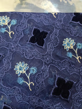 Load image into Gallery viewer, Mariab Front Luxe velvet applique Net
