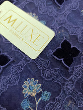 Load image into Gallery viewer, Mariab Front Luxe velvet applique Net
