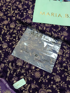 Mariab Fabric Luxe Embroidered Velvet