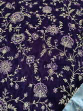 Load image into Gallery viewer, Mariab Fabric Luxe Embroidered Velvet
