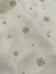 Mariab Fabric Embroidered Raw Silk