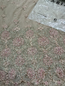 Mariab Front Luxe Embellished Net
