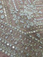 Load image into Gallery viewer, Mariab Fabric Luxe Embellished Net
