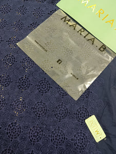 Mariab Fabric Luxe Schiffli Embroidered