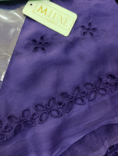 Load image into Gallery viewer, Mariab Duppta Luxe Schiffli Embroidered Chiffon

