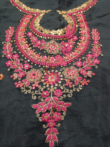 Mariab Neckline hyderabadi