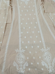 Mariab Frock Semi Stitched