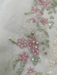 Mariab Neckline Pearl Embellished