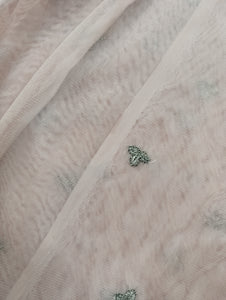 Mariab Duppta Embroidered Net