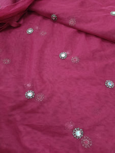 Mariab Duppta Mirror style Net