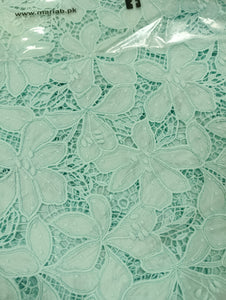 Mariab Shirt Luxe Schiffli Embroidery & Laser cut