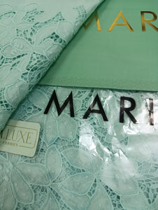Mariab Shirt Luxe Schiffli Embroidery & Laser cut
