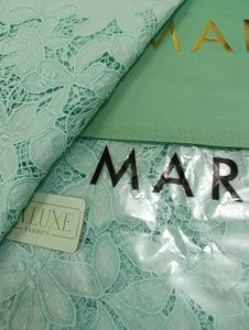 Mariab Shirt Luxe Schiffli Embroidery & Laser cut