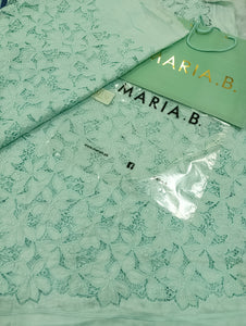 Mariab Shirt Luxe Schiffli Embroidery & Laser cut