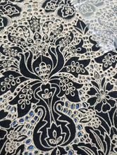 Load image into Gallery viewer, Mariab Shirt Luxe Schiffli Embroidery With Laser Cut
