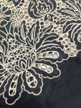 Load image into Gallery viewer, Mariab Shirt Luxe Schiffli Embroidery With Laser Cut

