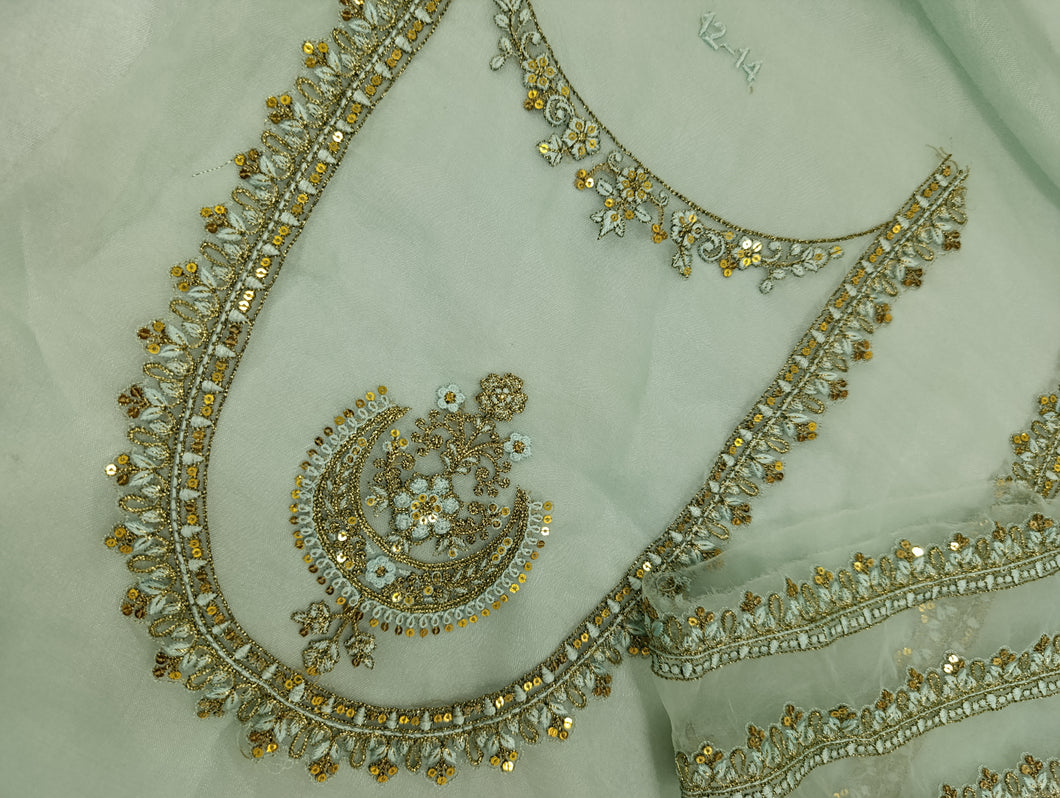 Mariab Neckline &  Patch Set