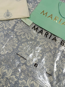 Mariab Shirt Luxe Schiffli Embroidery With Laser Cut