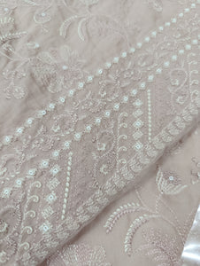 Mariab Fabric Luxe Embroidered Lawn