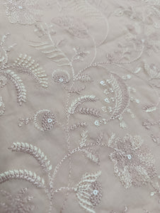 Mariab Fabric Luxe Embroidered Lawn