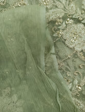 Load image into Gallery viewer, Mariab Fabric Luxe Embroidered Chiffon
