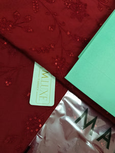 Mariab Luxe Shirt Chain embroidered Lawn