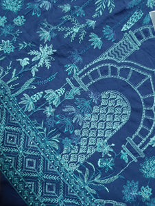 Mariab Fabric Luxe Embroidered Lawn